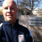 Daniel Schmid bei der Vereidigung